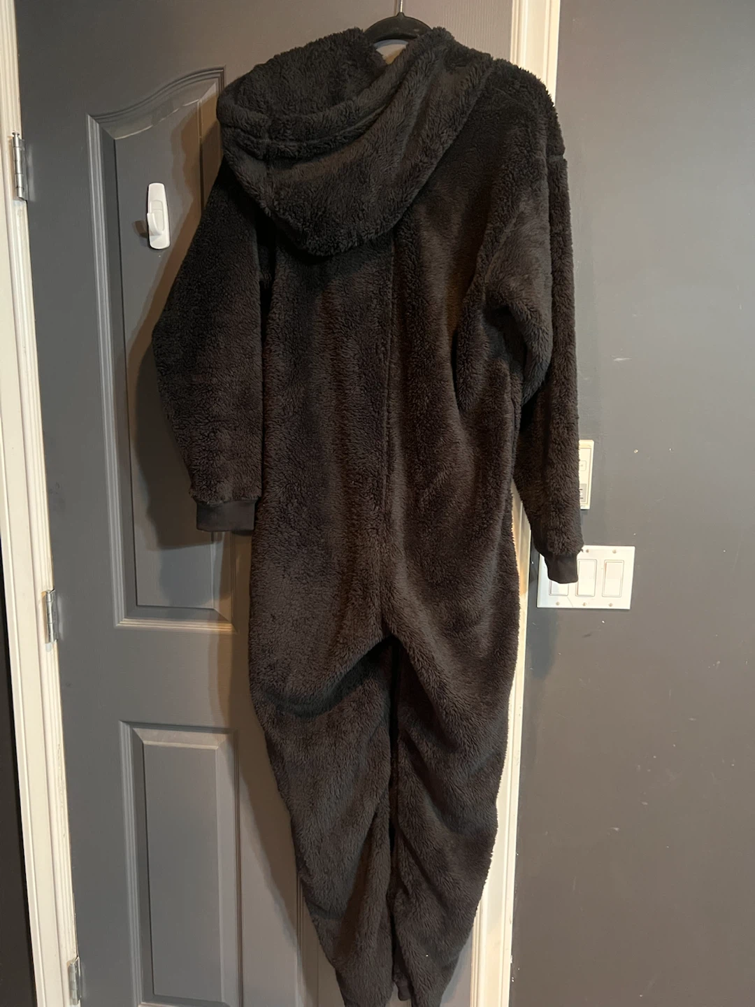 Savage X Fenty - Black Fuzzy Fleece Onesie - photo 2