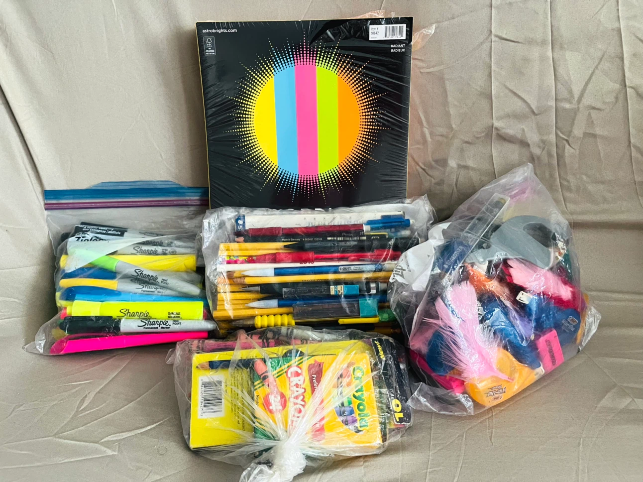 Assorted Art/School Supplies Bundle