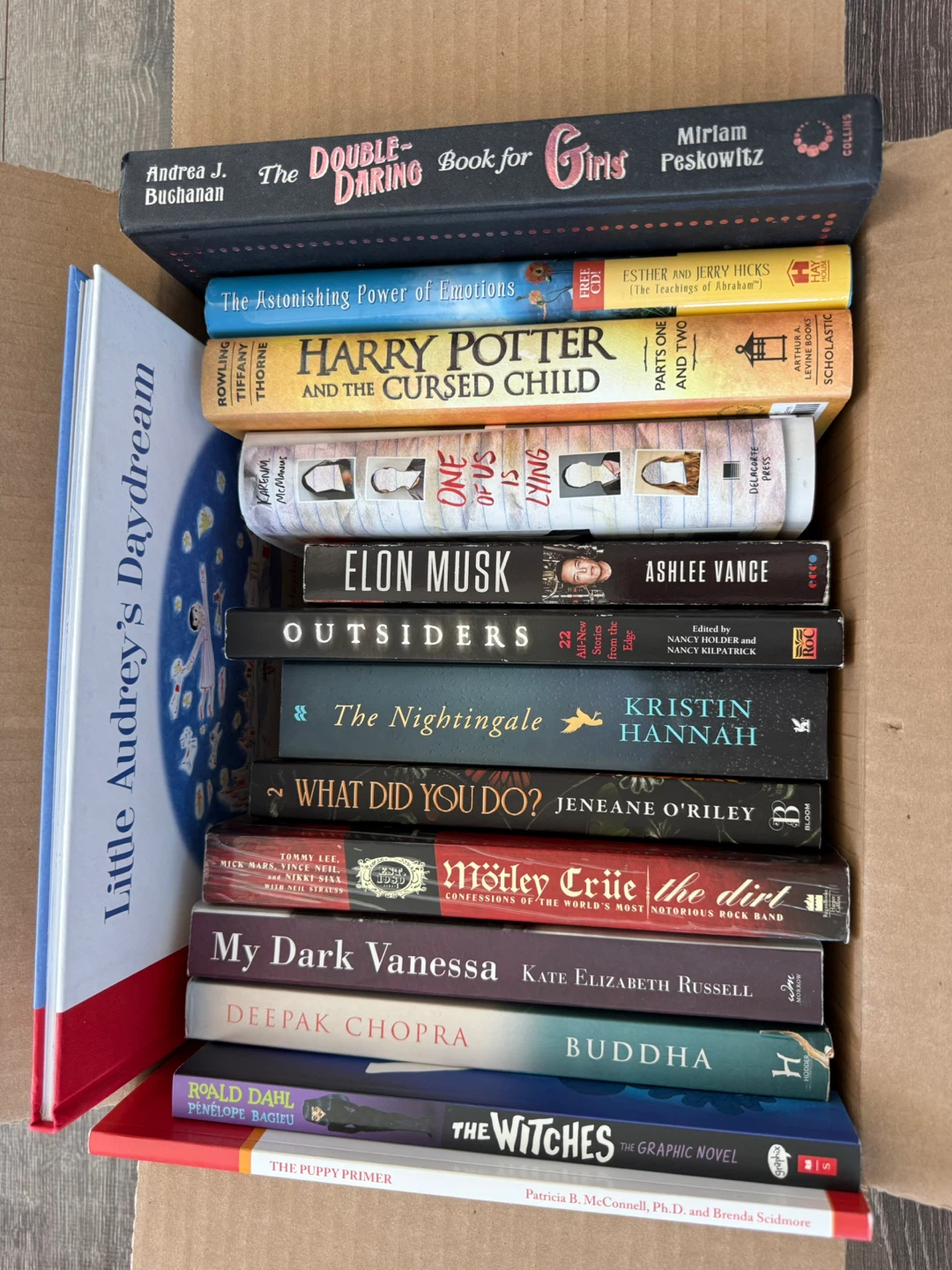 Box of Assorted Mix of Books