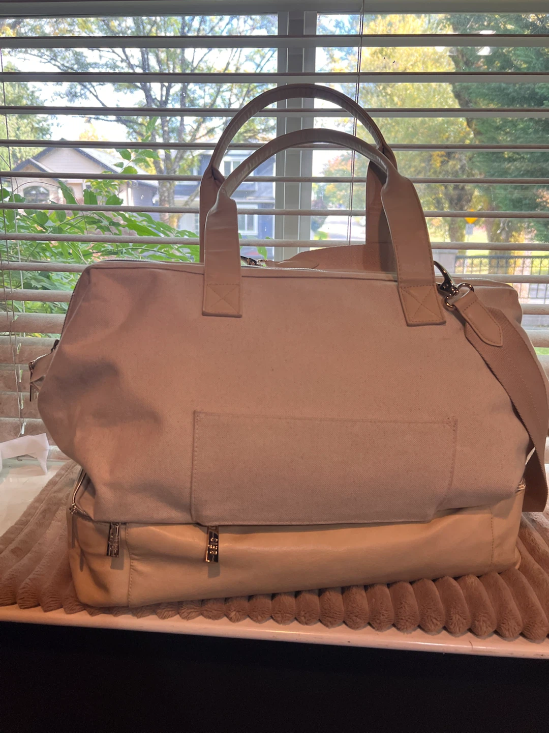 BEIS The Weekender Bag in Beige - photo 2