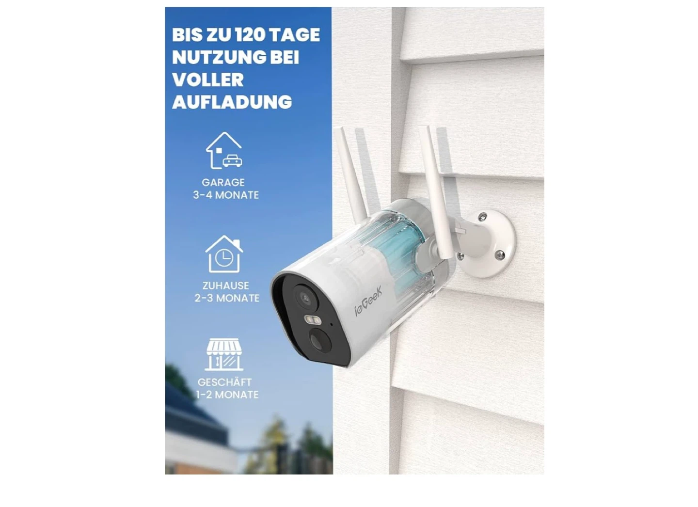 ieGeek ZS-GX2S Solar Powered Security Camera
