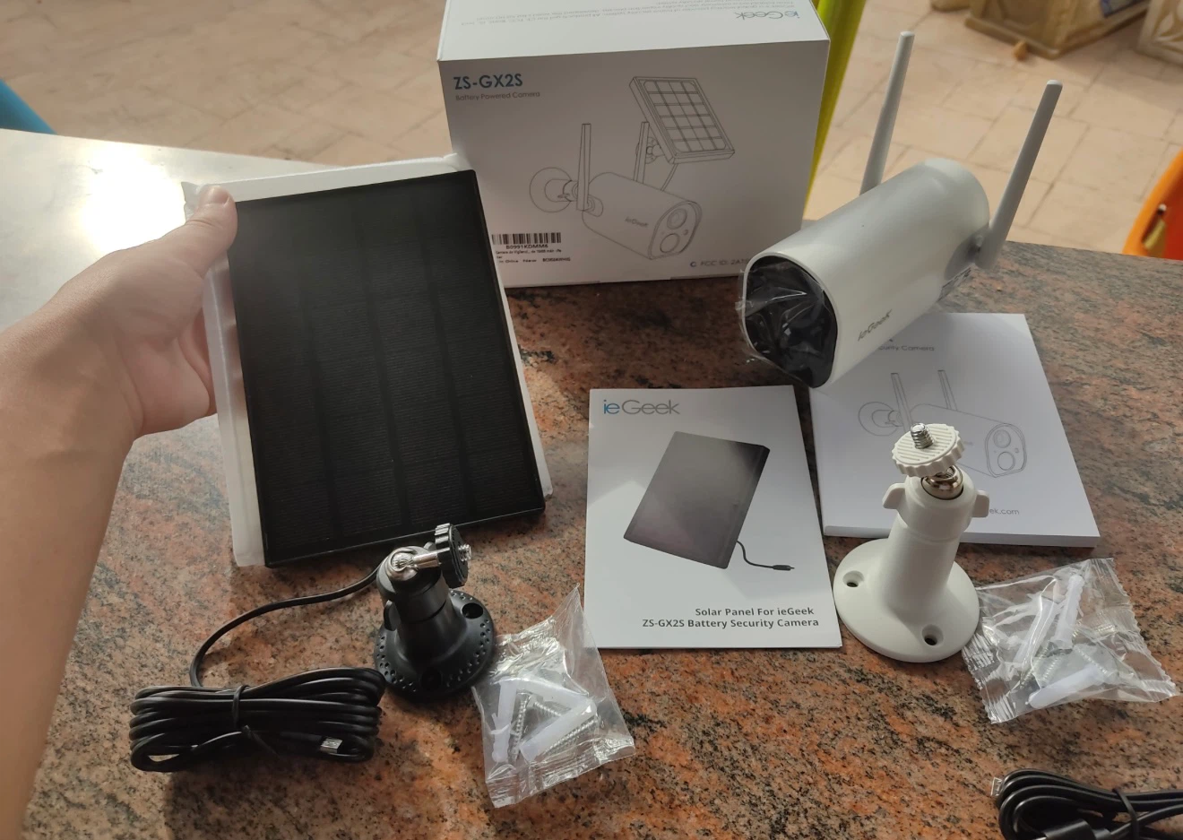 ieGeek ZS-GX2S Solar Powered Security Camera - photo 3