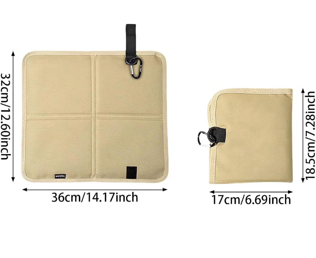 2pcs Folding Camping Seat Pads - photo 2