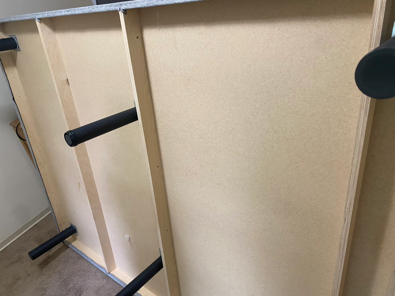 Upholstered Bed Frame and Base - photo 2