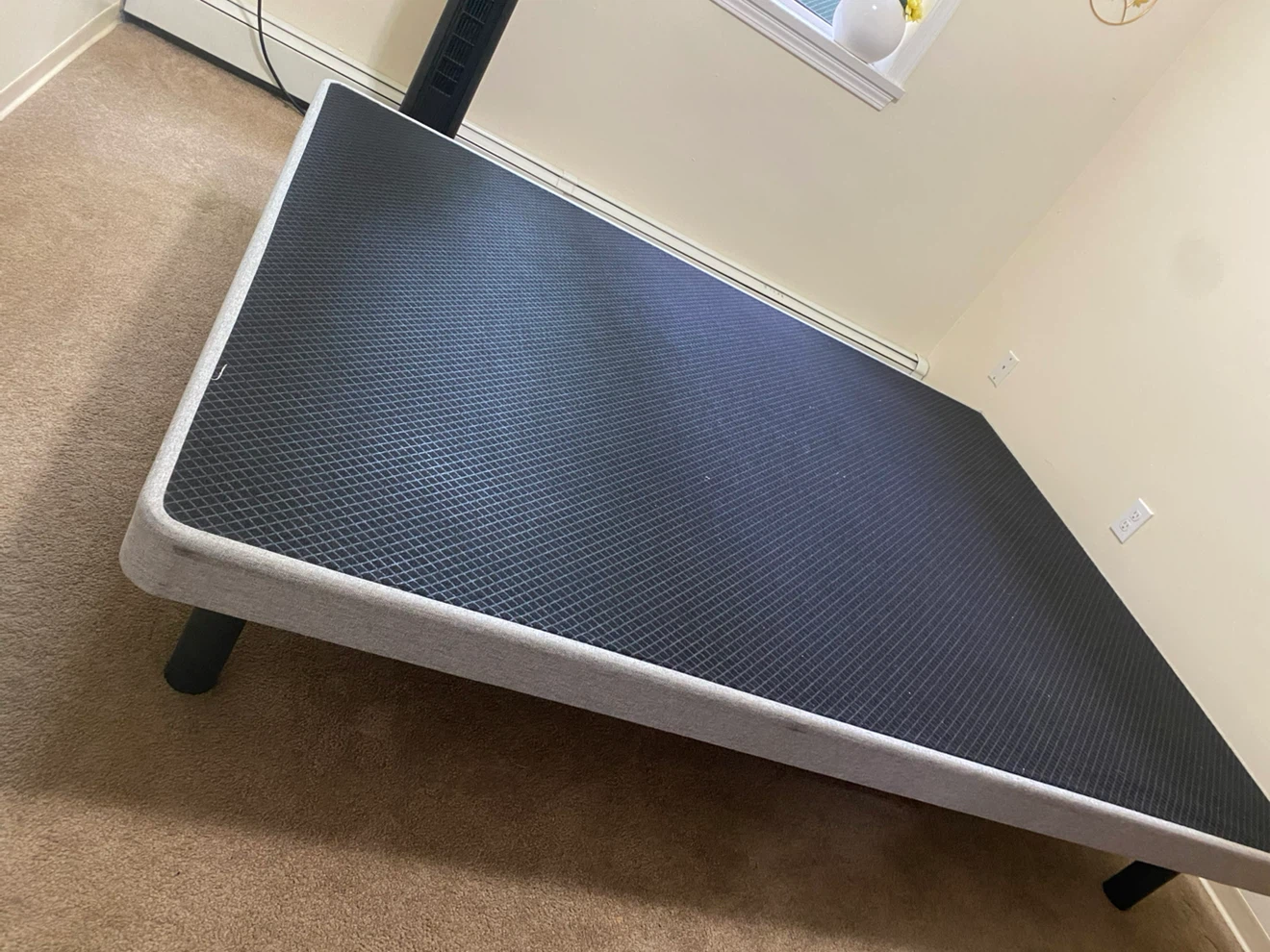 Upholstered Bed Frame and Base - photo 3