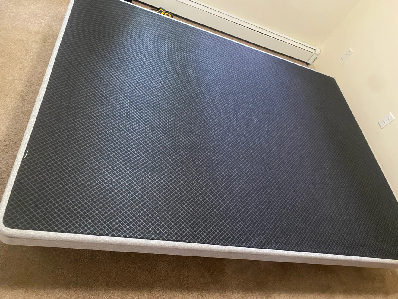 Upholstered Bed Frame and Base - photo 5