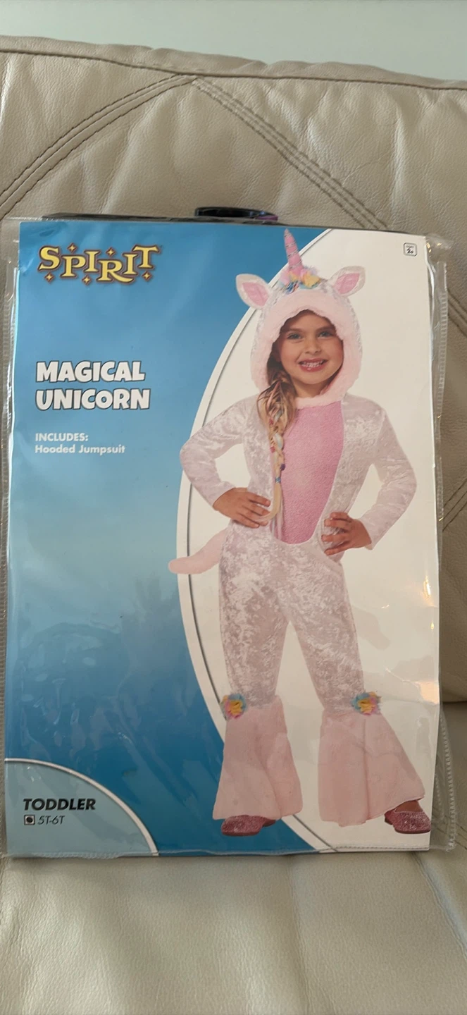 Spirit Magical Unicorn Costume Toddler 5T-6T