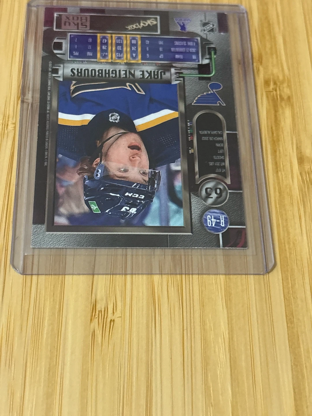Jake Neighbours rookie card - photo 3