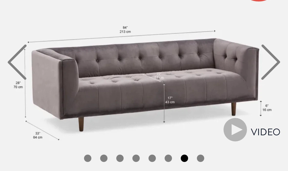 Structube Lorreta Sofa