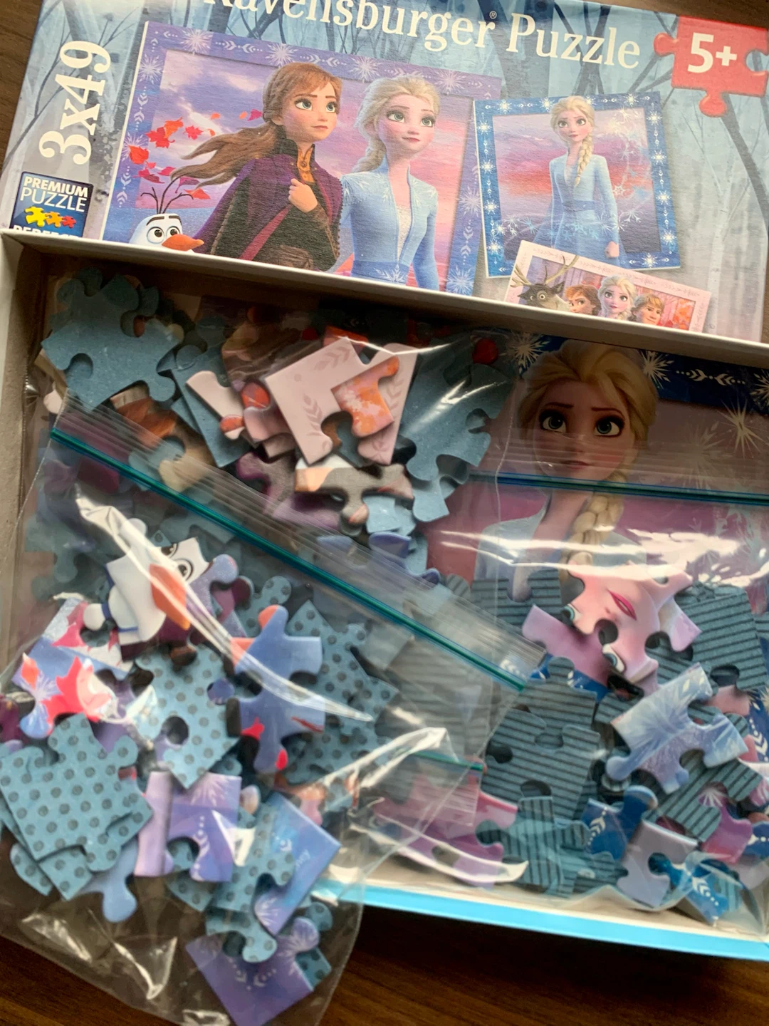 Ravensburger Disney Frozen II Puzzle 3x49 Piece Set - photo 5