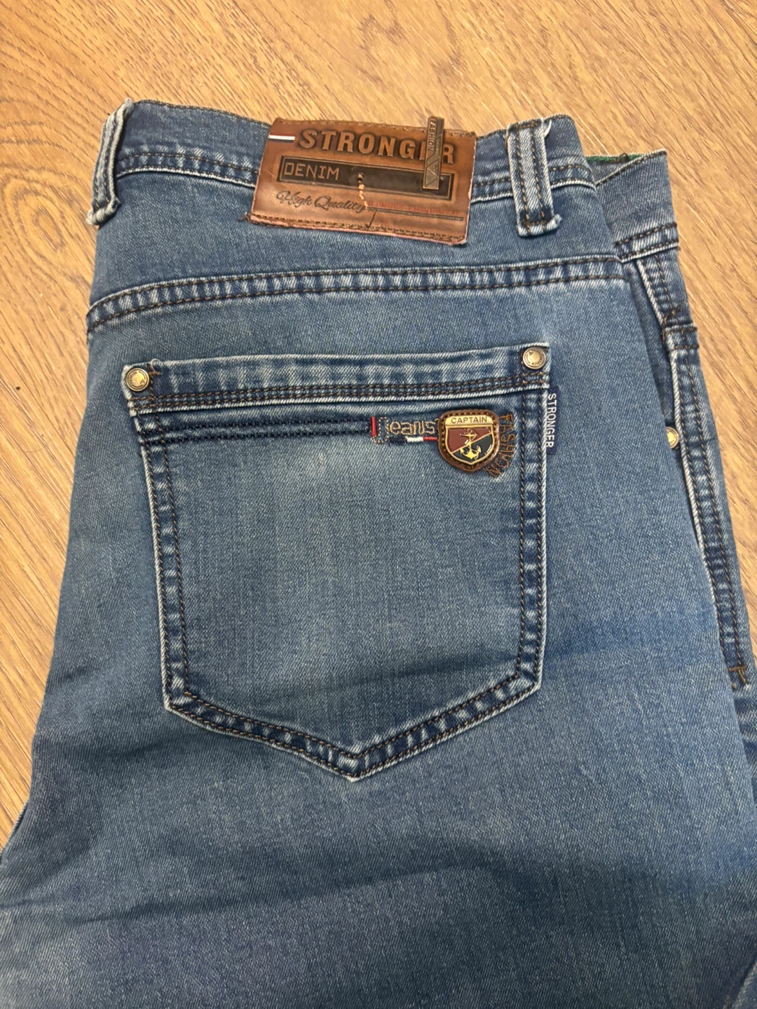 Men’s Stronger Jeans W36 Blue Denim Straight Leg - photo 2