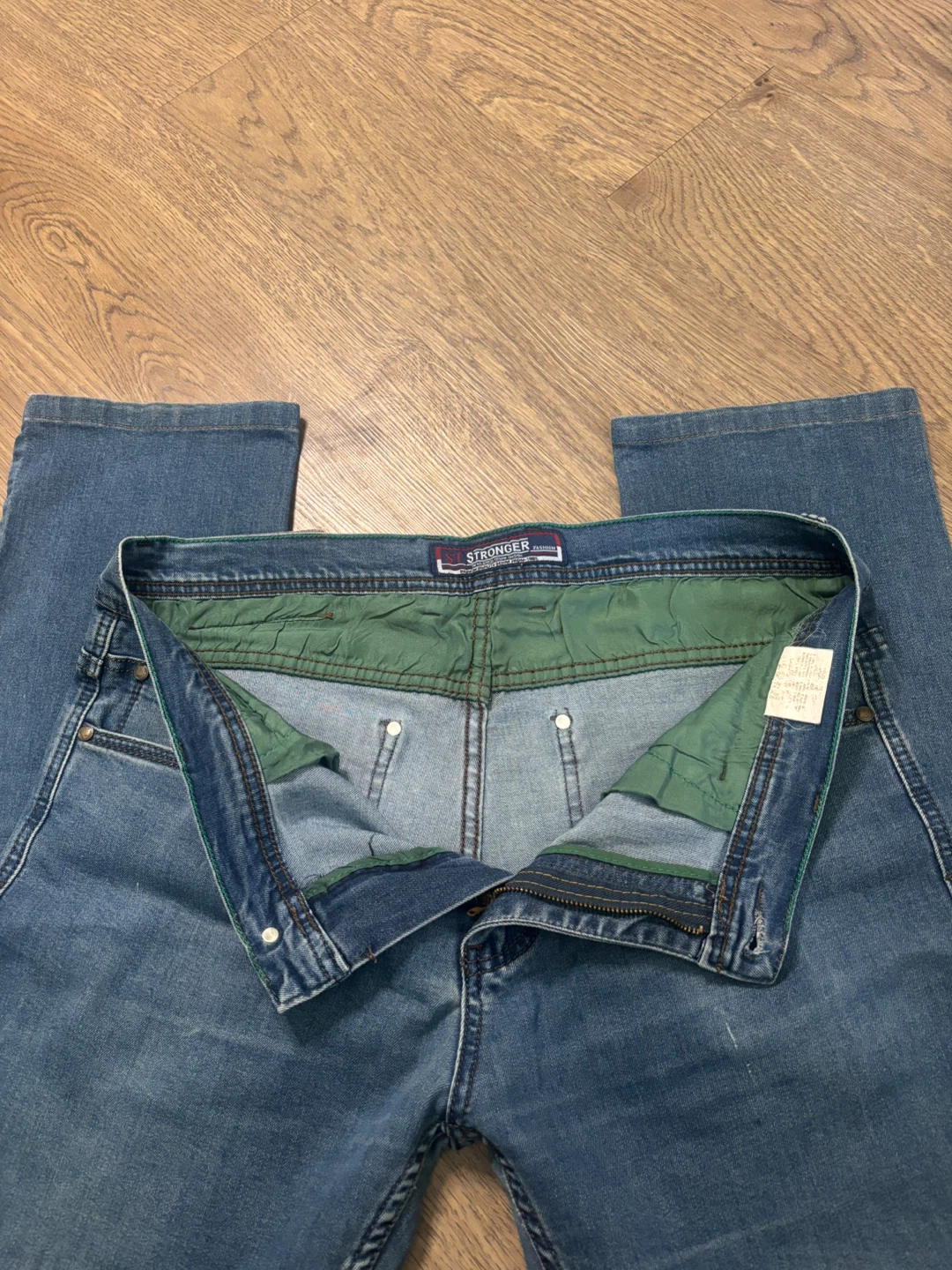 Men’s Stronger Jeans W36 Blue Denim Straight Leg - photo 4