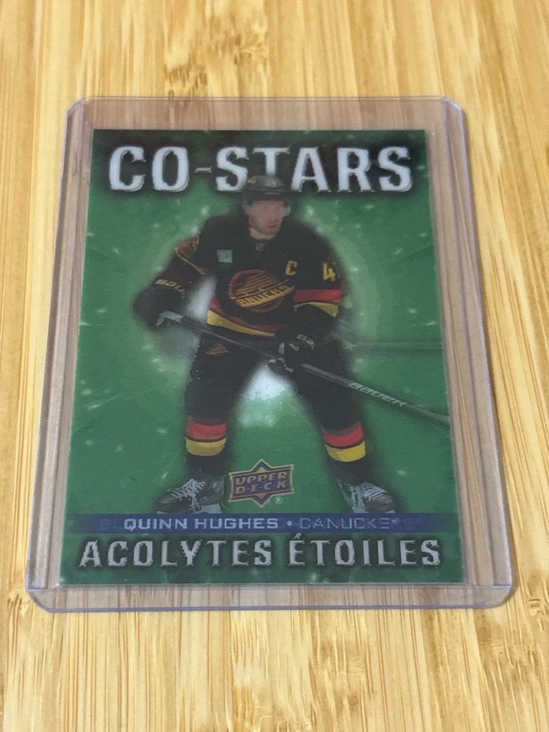 Quinn Hughes Elias Pettersson co stars