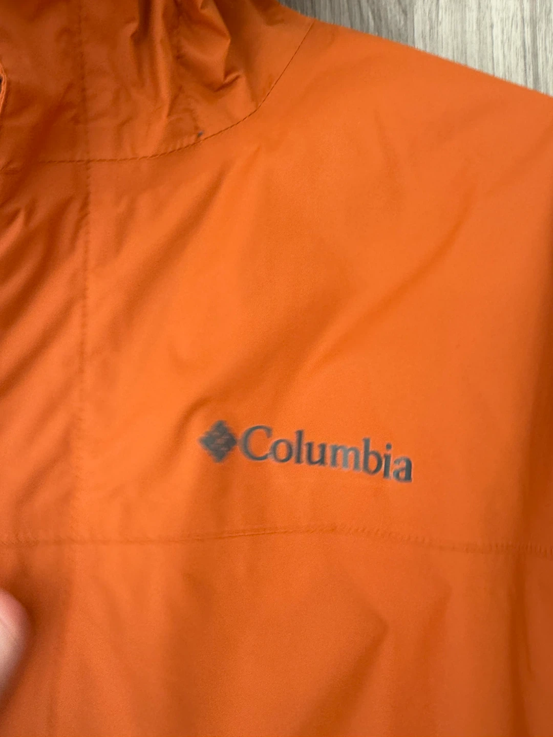 Columbia Omni-Tech Rain Jacket - Orange - Size M - photo 2