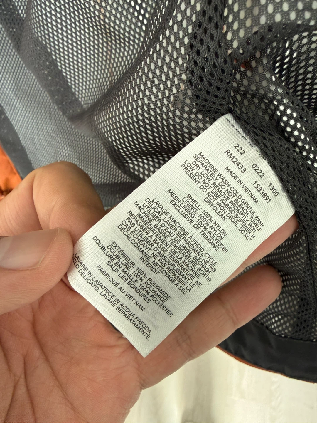 Columbia Omni-Tech Rain Jacket - Orange - Size M - photo 4