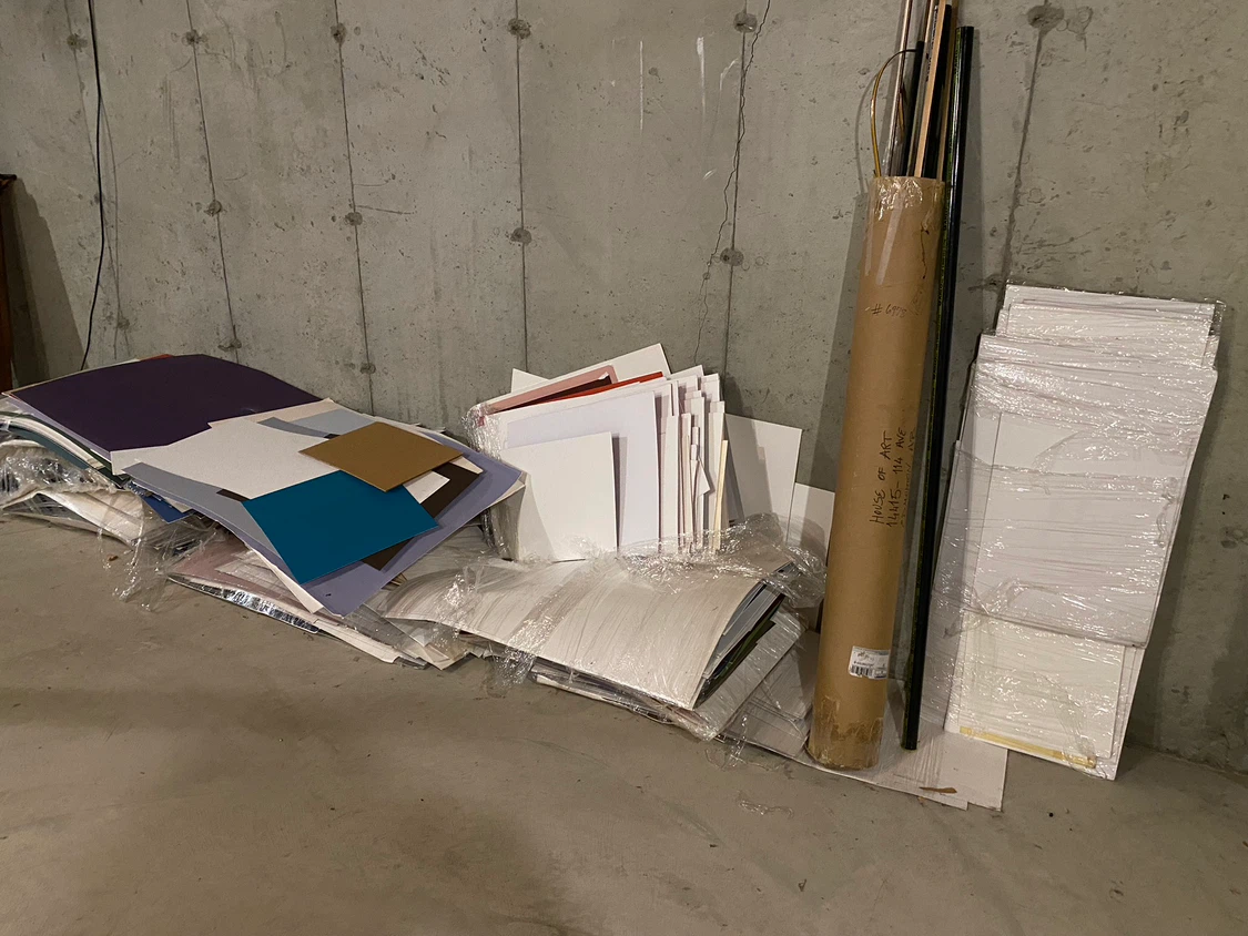 Large Lot of Professional Picture Framing Supplies – $150