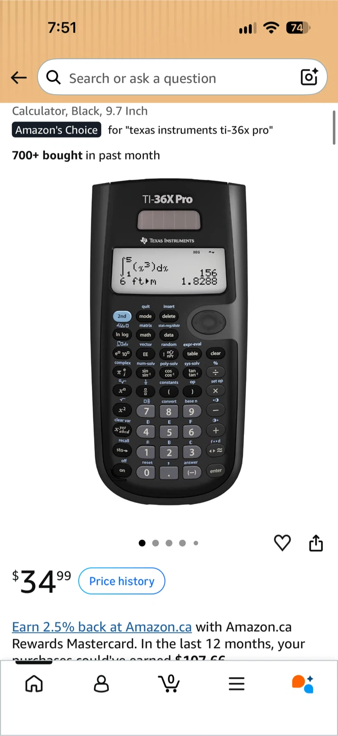 Texas Instruments TI-36X Pro Scientific Calculator - photo 4