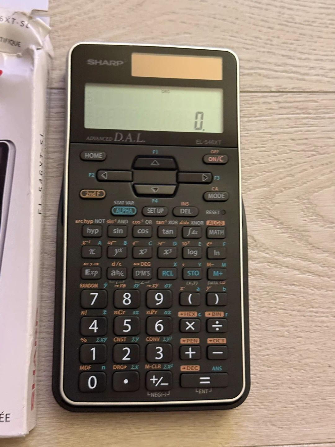 Sharp EL-546XT-SL Scientific Calculator - photo 4