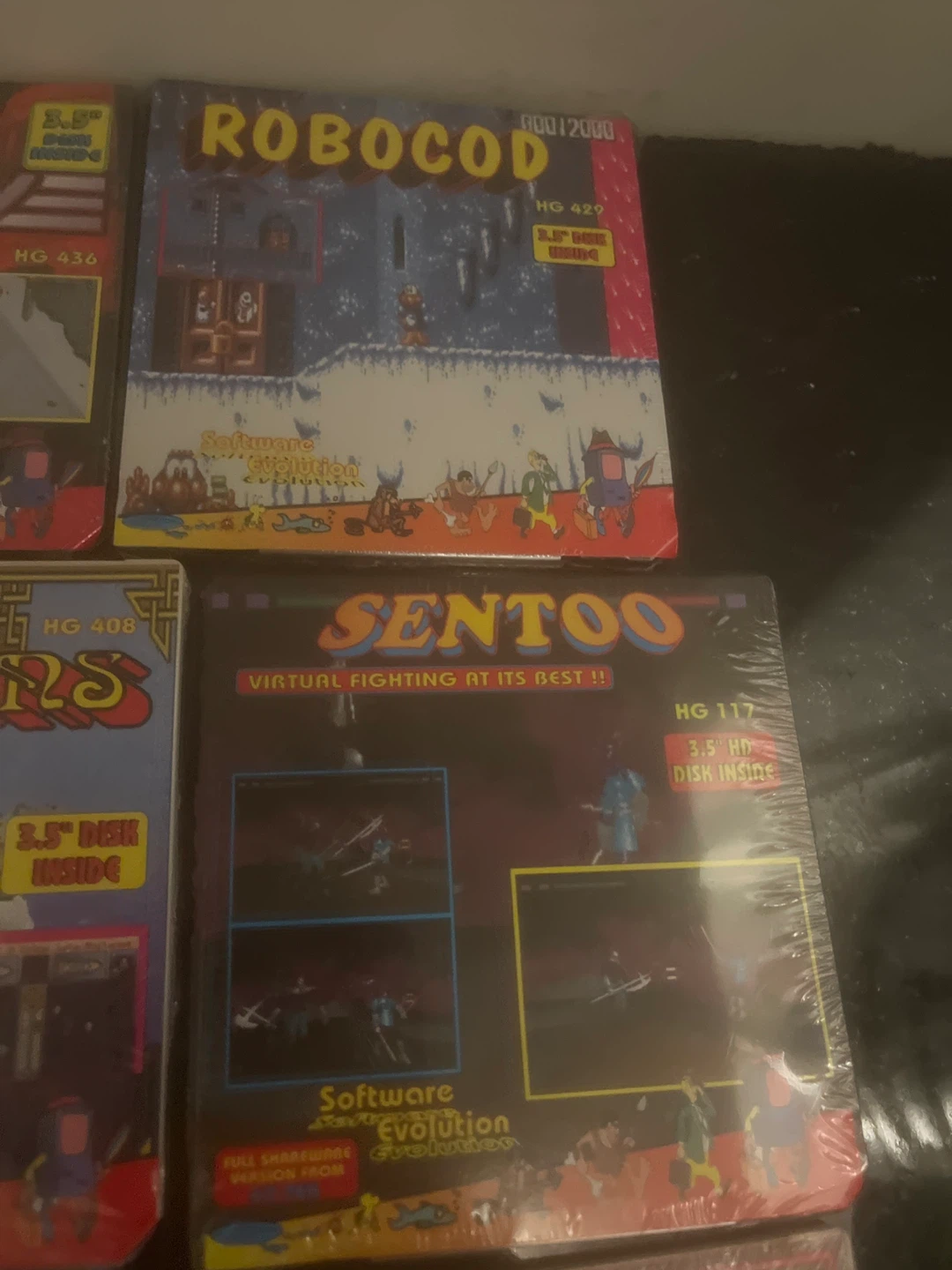 Lot of 7 new sealed shareware pc games discs - photo 2