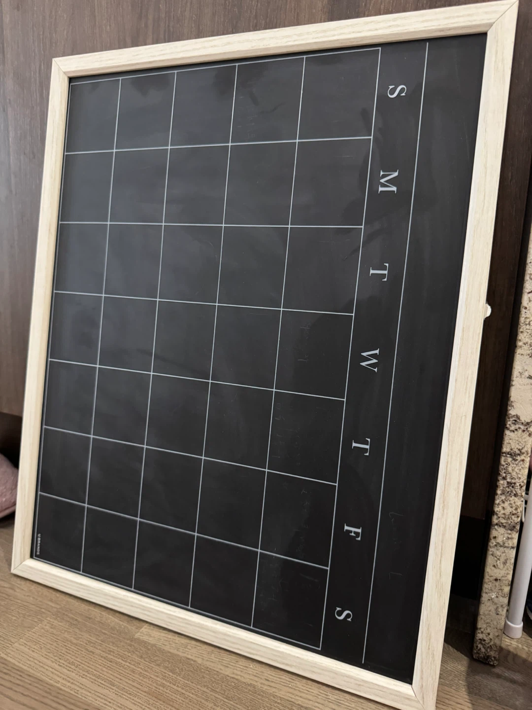 U Brands Magnetic Monthly Calendar BlackBoard - photo 2