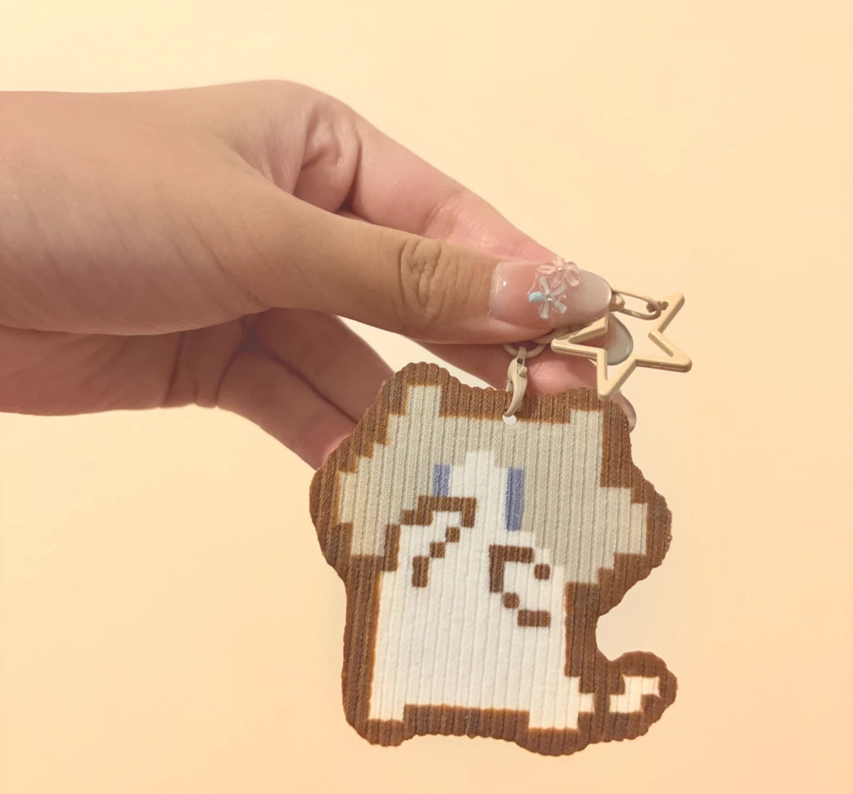 Handmade Cat Keychain
