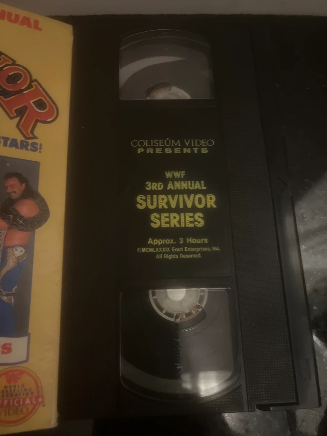WWF survivor series 3rd annual vhs video coliseum - photo 3