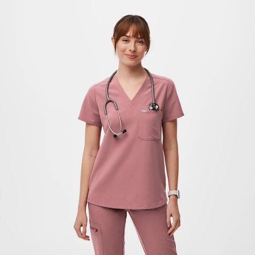 FIGS Mauve Scrub Set - Medium