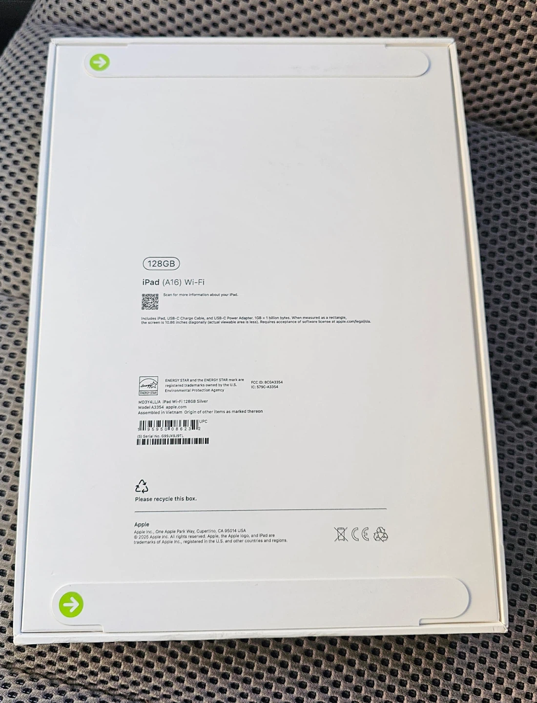 Apple iPad (10th Gen) 128GB Wi-Fi Silver - photo 2