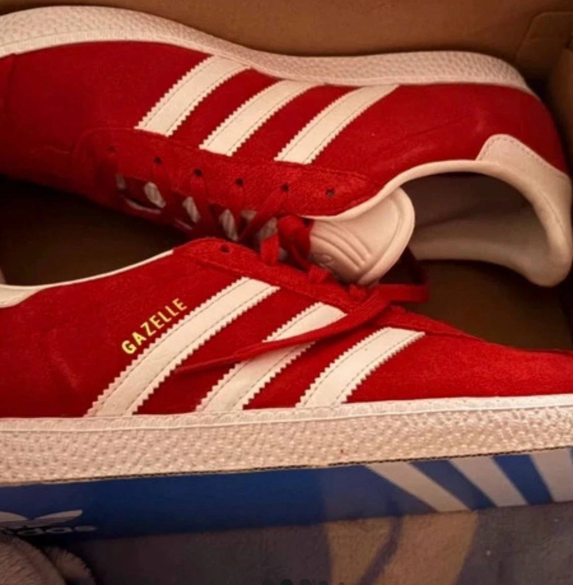 Adidas Gazelle Red Shoes - photo 2