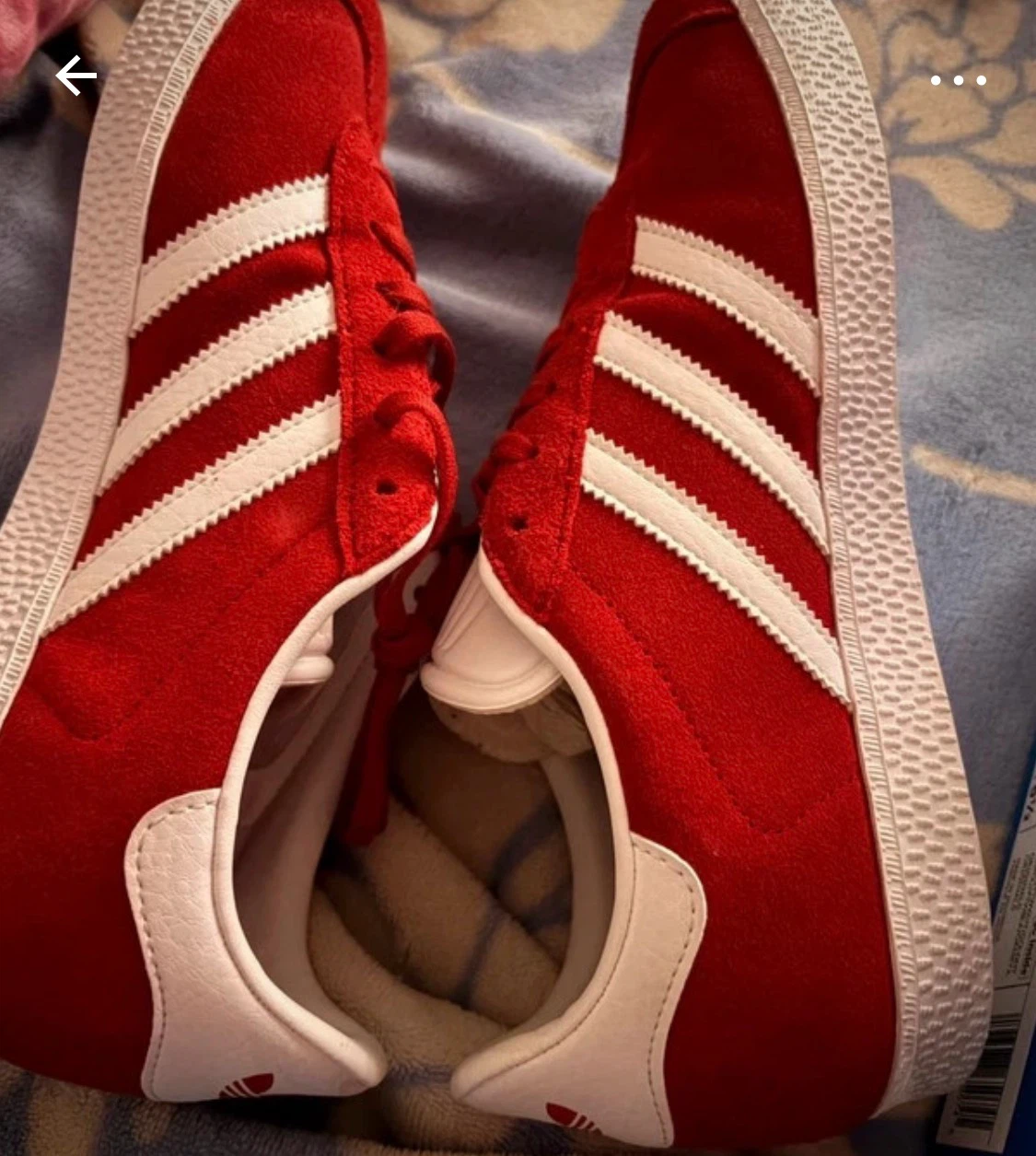 Adidas Gazelle Red Shoes - photo 4