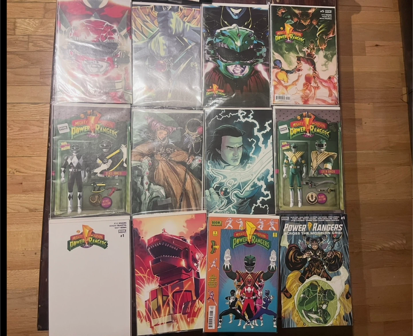 Collection of Boom Comics Power Rangers and TMNT Comics