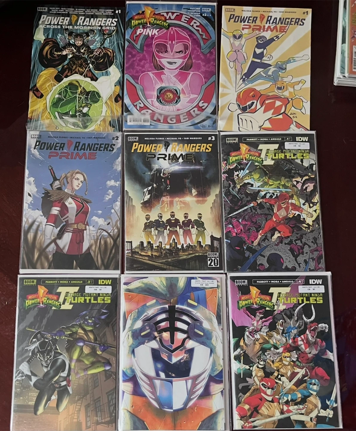 Collection of Boom Comics Power Rangers and TMNT Comics - photo 2