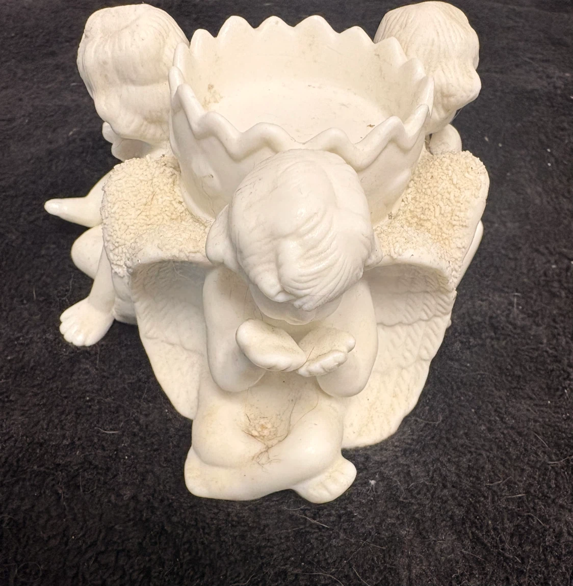 UG Hand-Crafted Cherub Candle Holder - photo 2