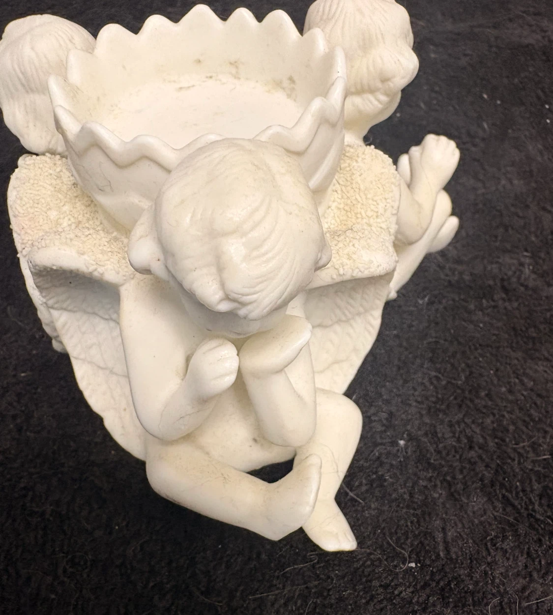 UG Hand-Crafted Cherub Candle Holder - photo 4