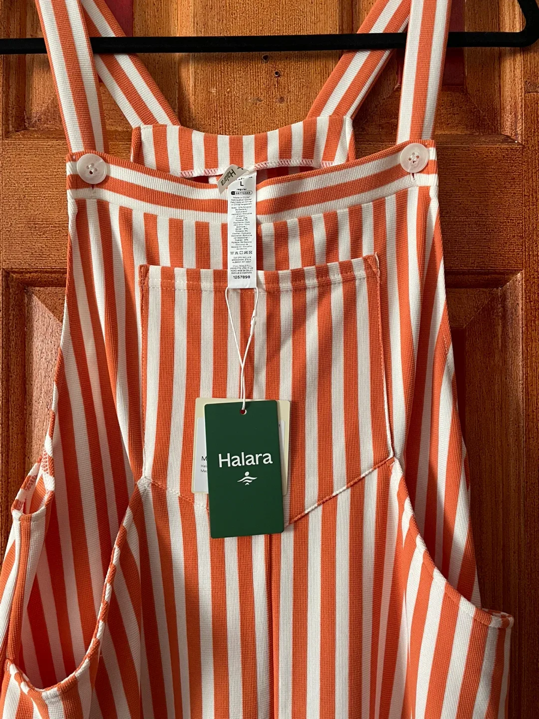 Halara Striped Overall jumpsuit
