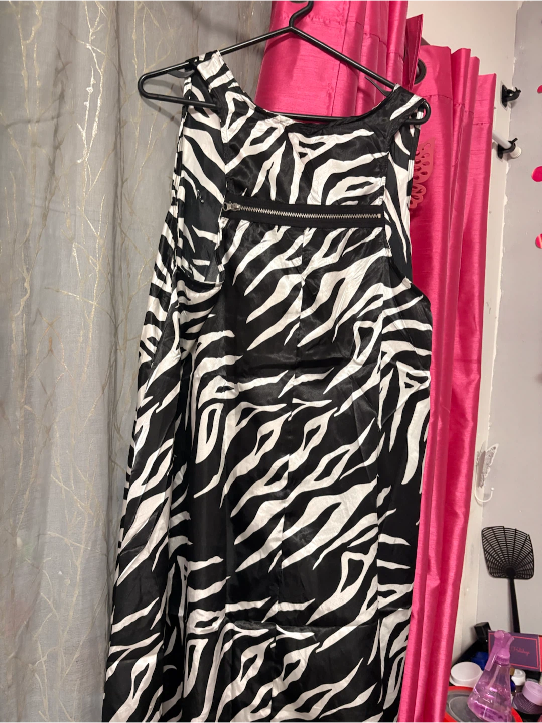Zebra Print Sleeveless Dress - photo 4