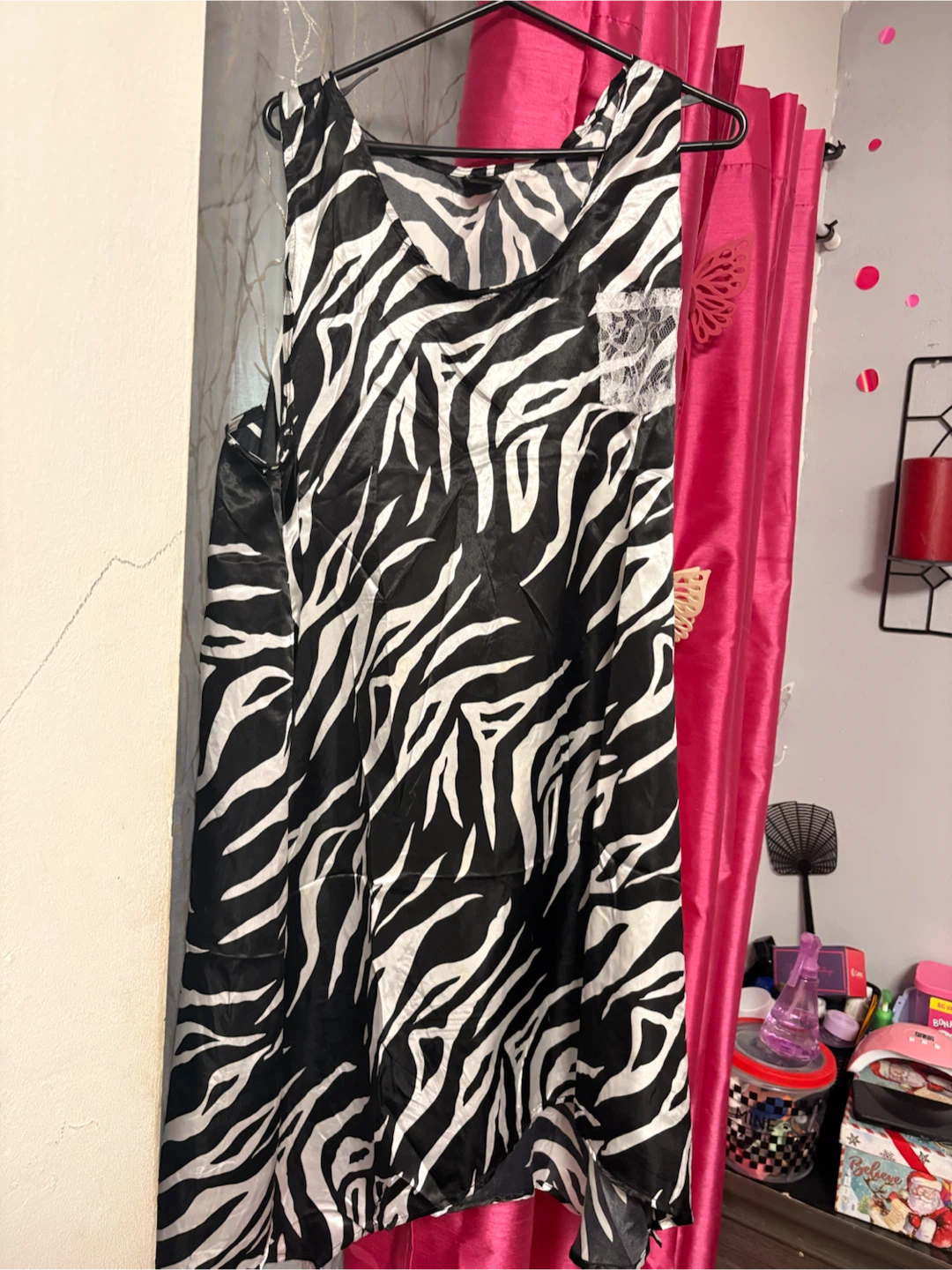 Zebra Print Sleeveless Dress - photo 5