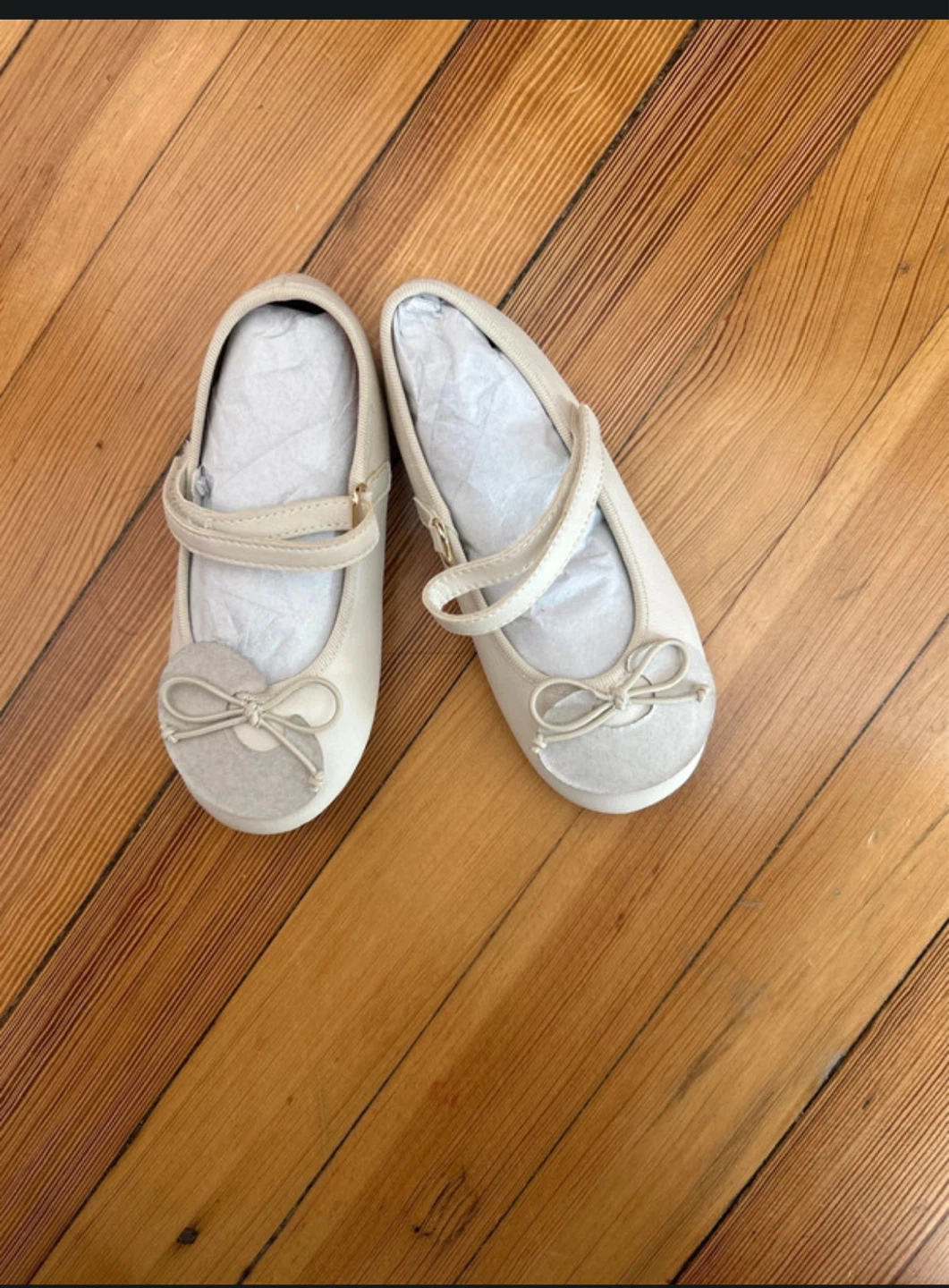 MNG Girls' White Mary Jane Flats - photo 3