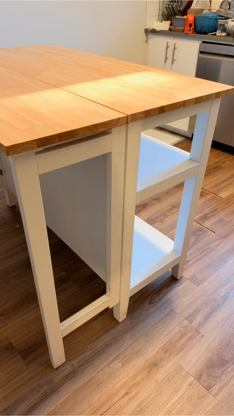 Kitchen Island with Drop Leaf - photo 4