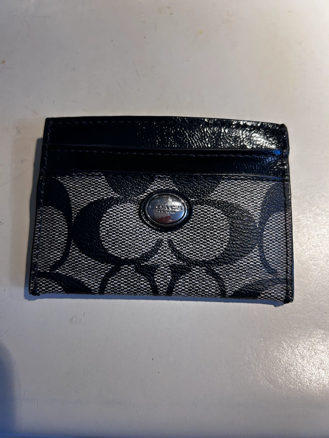Coach Signature Card Holder