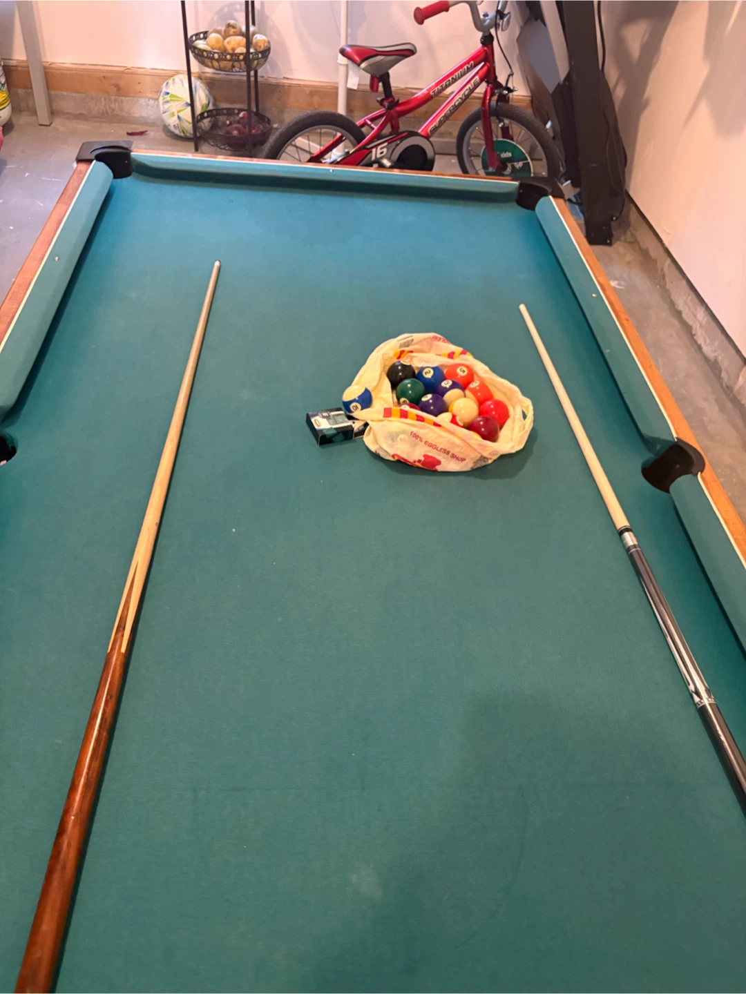 Billiard Table with Accessories