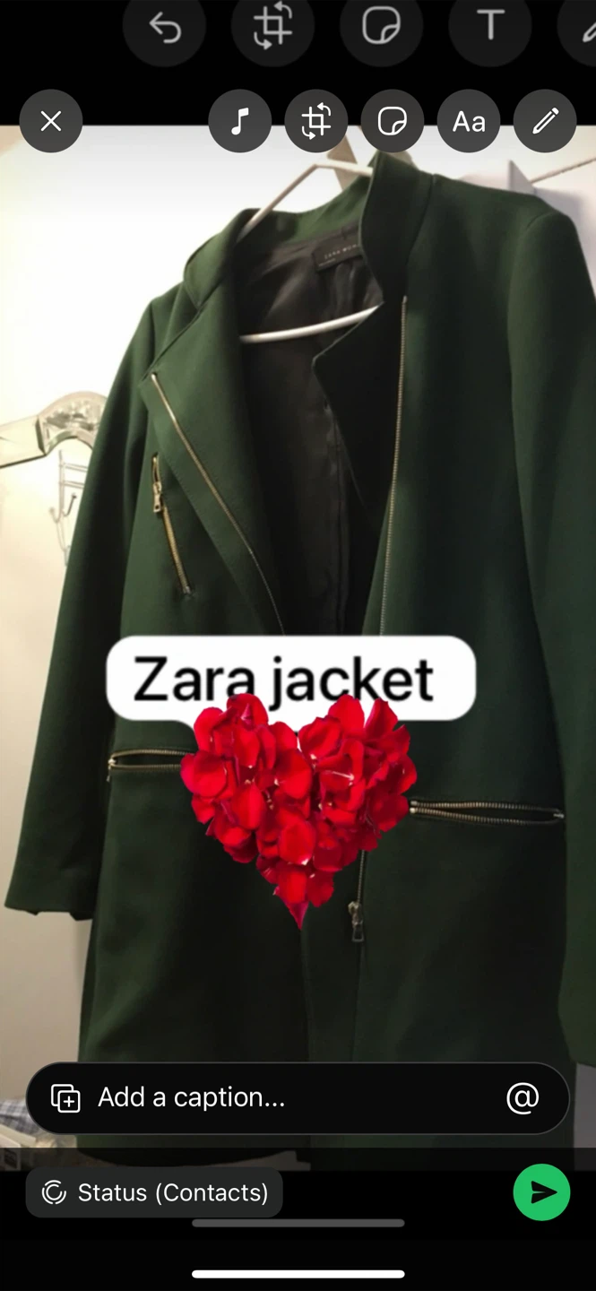 Zara Green Woman's Jacket - photo 2