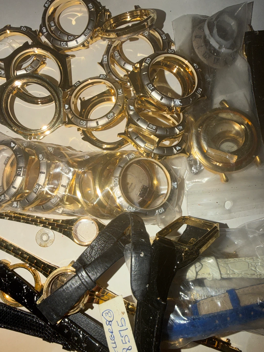 Vintage watch parts and broken watches 700g+