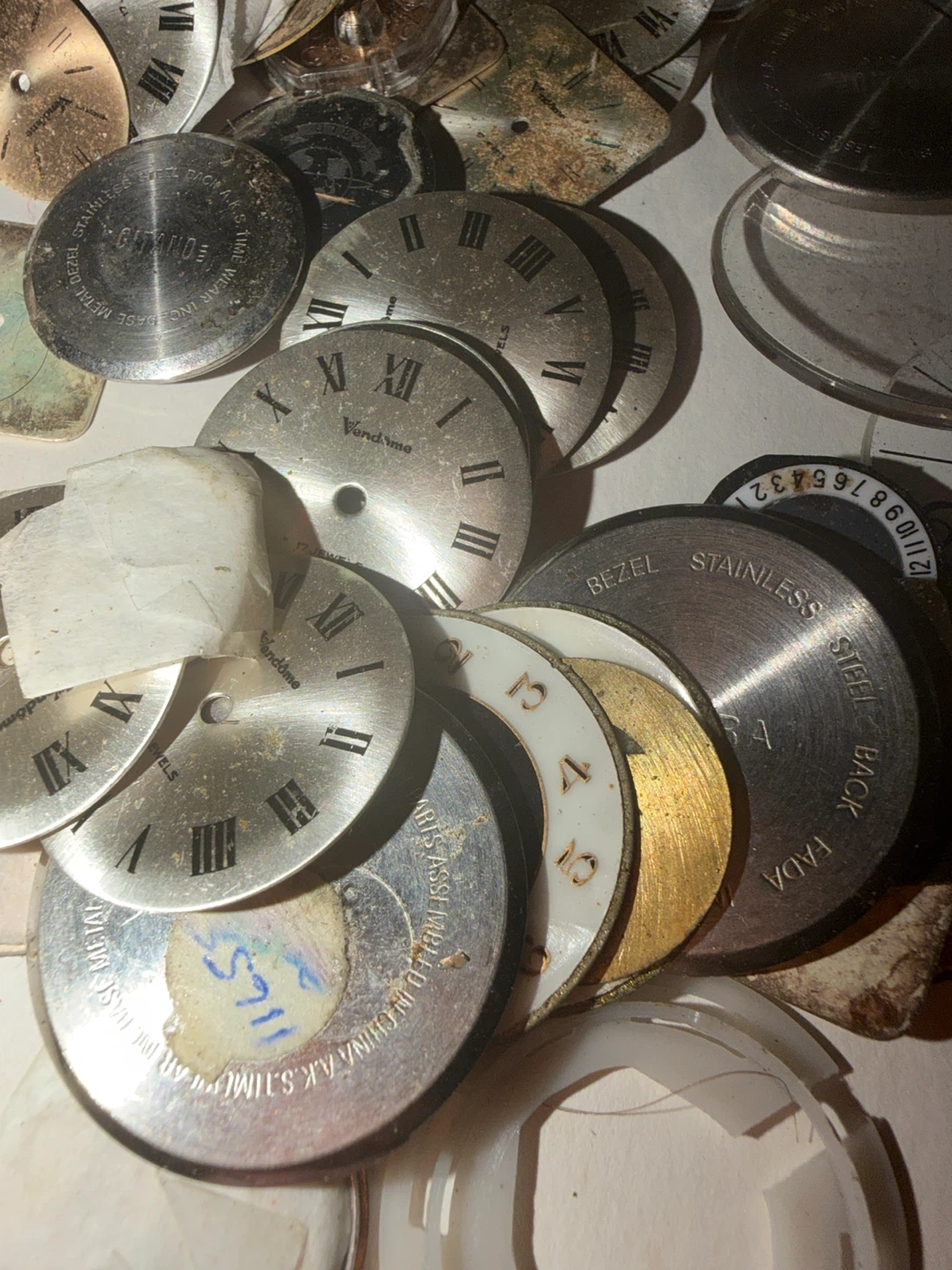 Vintage watch parts and broken watches 700g+ - photo 3