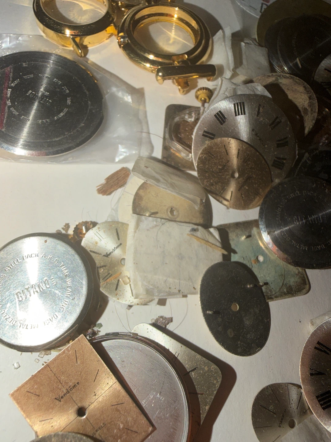 Vintage watch parts and broken watches 700g+ - photo 4
