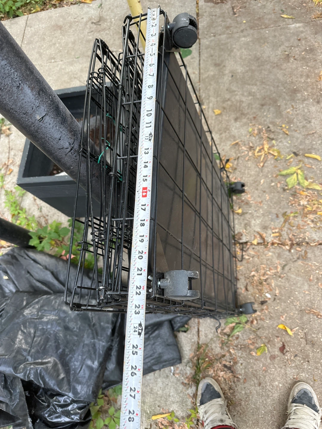 Collapsible Black Wire Pet Crate - photo 3