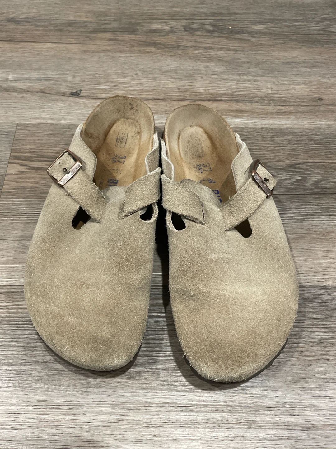 Birkenstock Suede Clogs