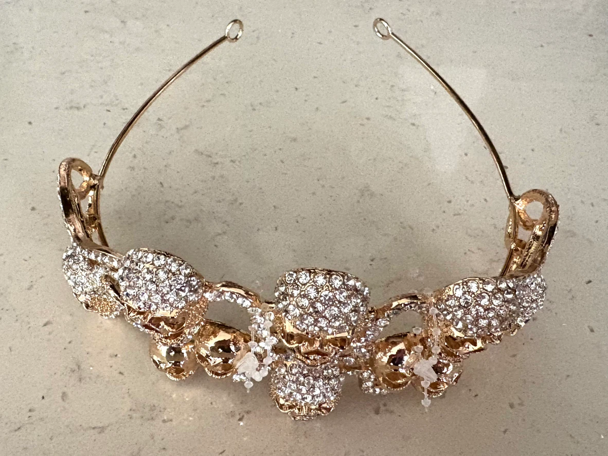 Crystal Skull Headband - Adult Size