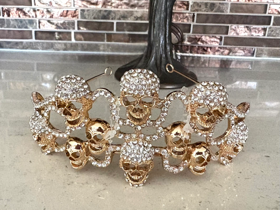 Crystal Skull Headband - Adult Size - photo 2
