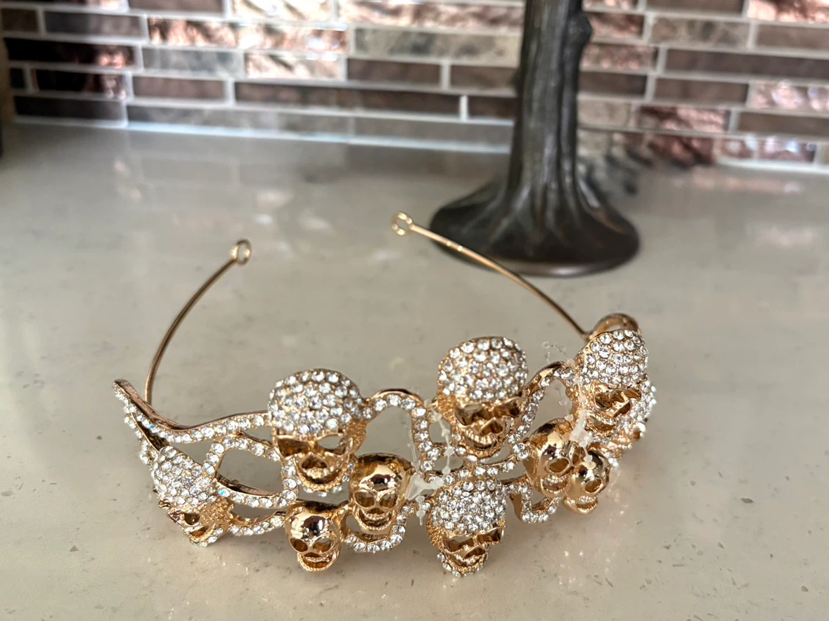 Crystal Skull Headband - Adult Size - photo 3